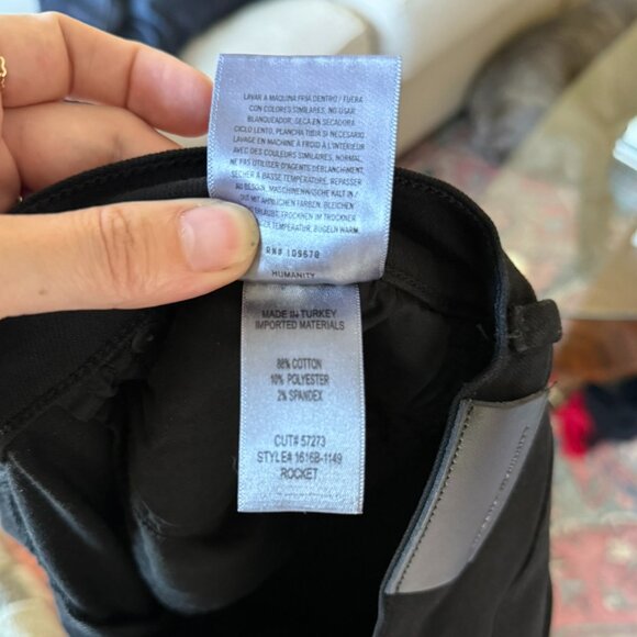 Citizens of Humanity Rocket Ankle Skinny Jeans – Black – Size 32 - Picture 16 of 16